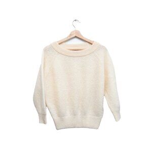 Prada Knitted Sweater Cream